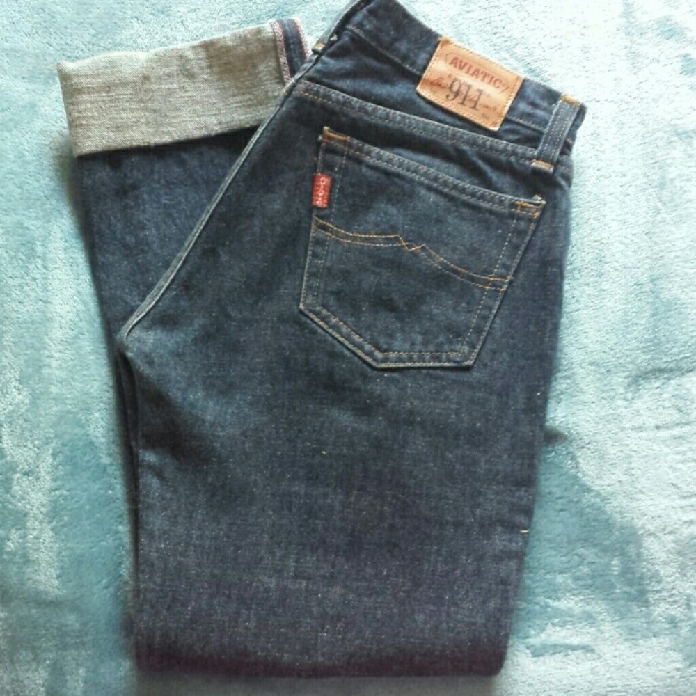 Aviatic Italian Cropped Jeans
